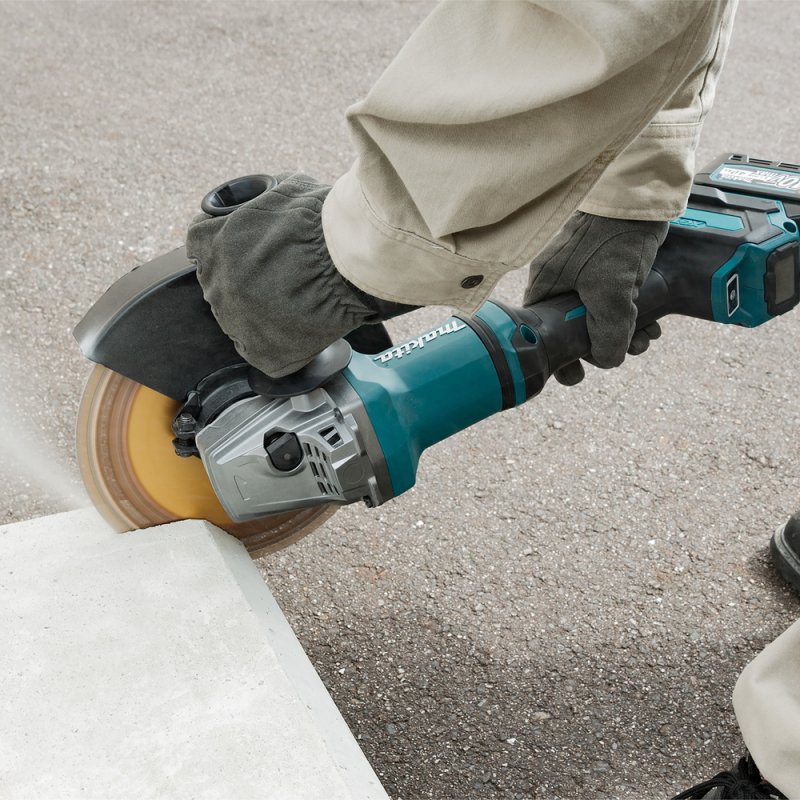 Polizor unghiular 230 mm, compatibil cu acumulatori 40V, Makita, GA038GZ, SOLO
