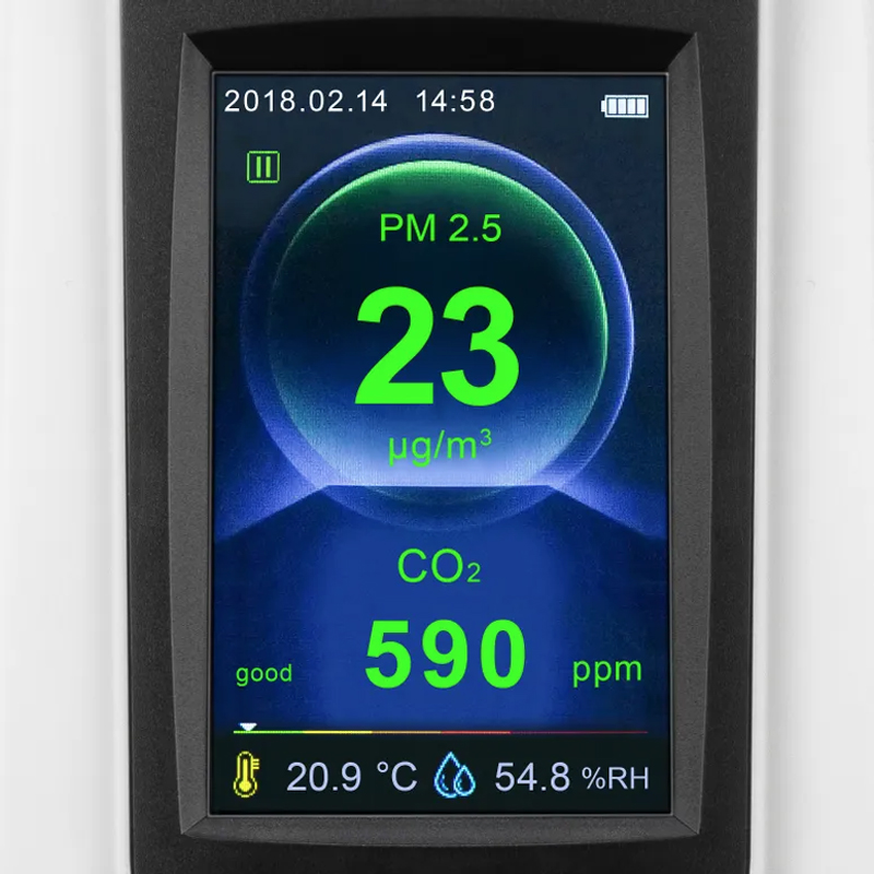 Monitor de calitate a aerului CO2 si de masurare a particulelor, Trotec, BQ30