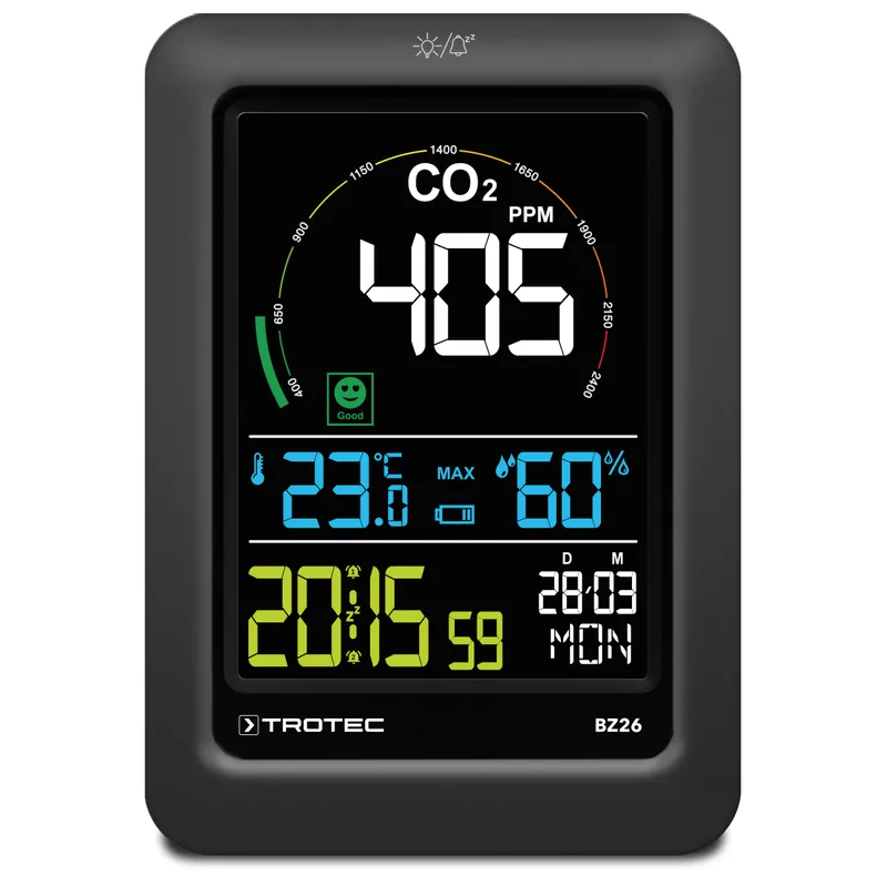Monitor de calitate a aerului CO2, Trotec, BZ26