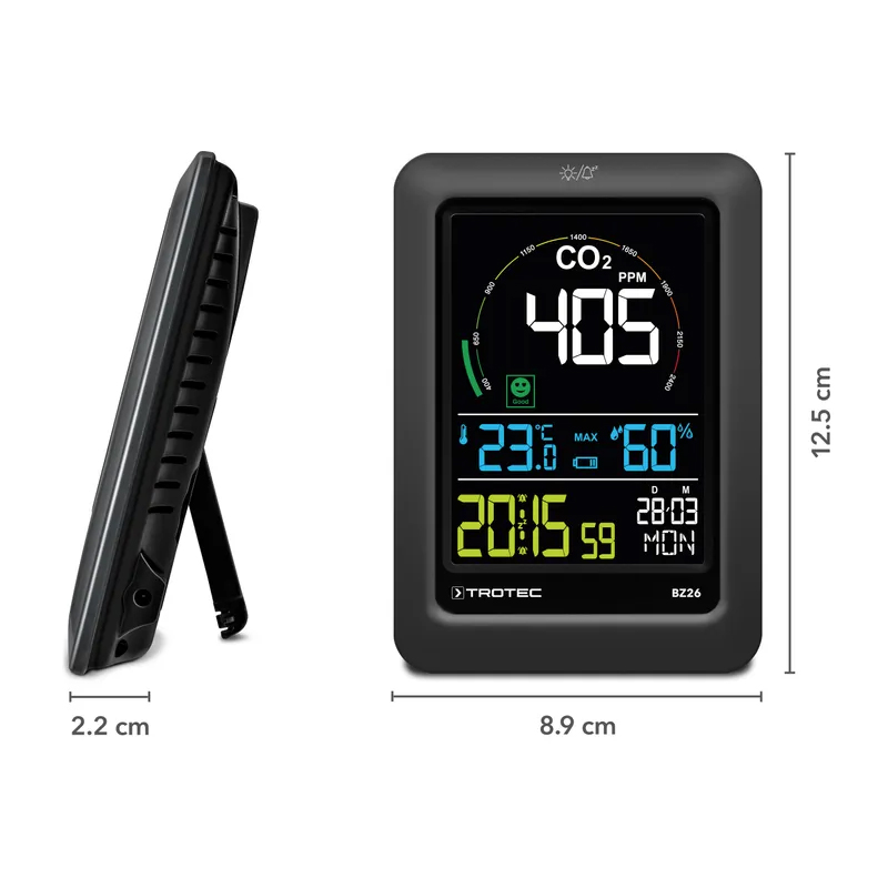 Monitor de calitate a aerului CO2, Trotec, BZ26
