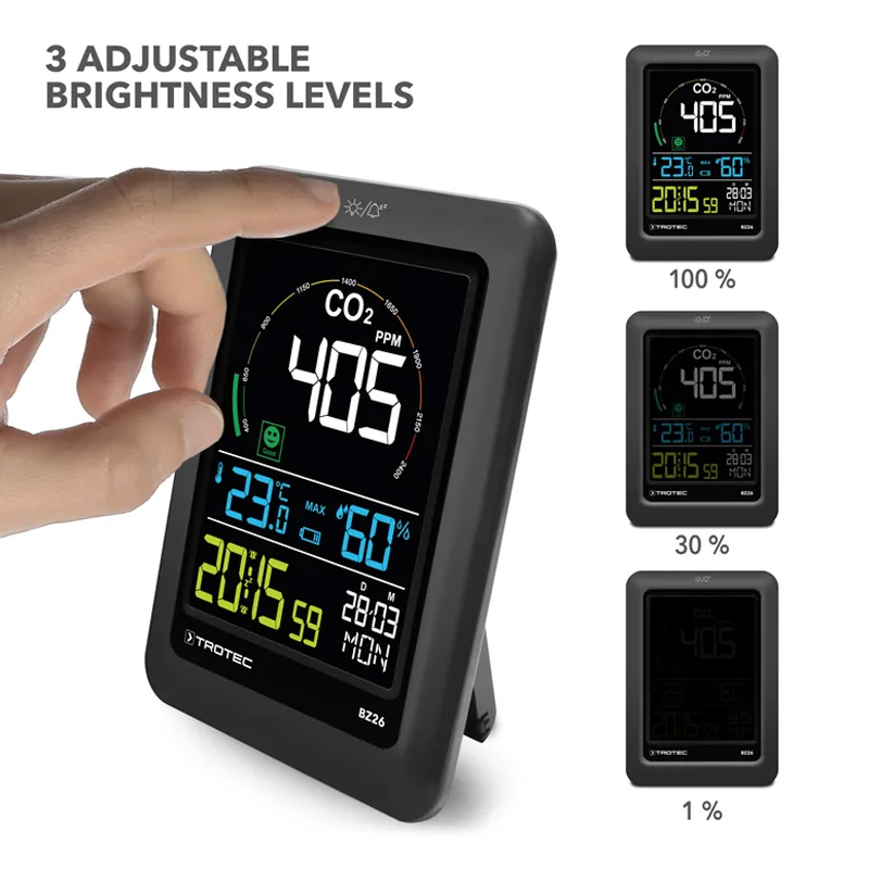 Monitor de calitate a aerului CO2, Trotec, BZ26