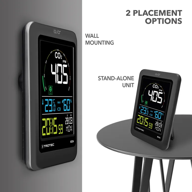 Monitor de calitate a aerului CO2, Trotec, BZ26