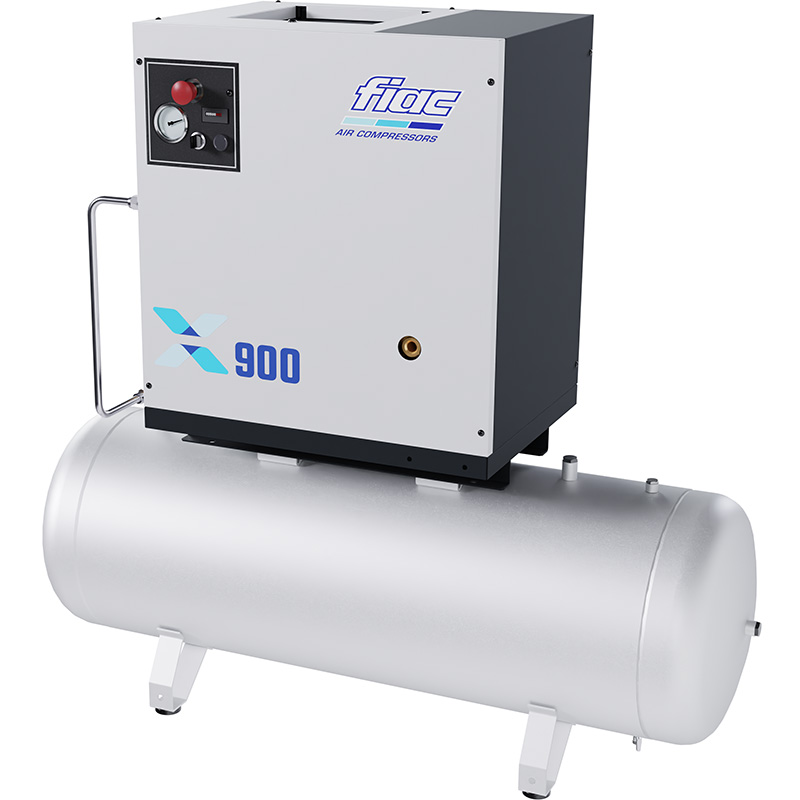 Compresor profesional cu șurub FIAC X900/500 cu inverter - 10 bar, 848 l/min
