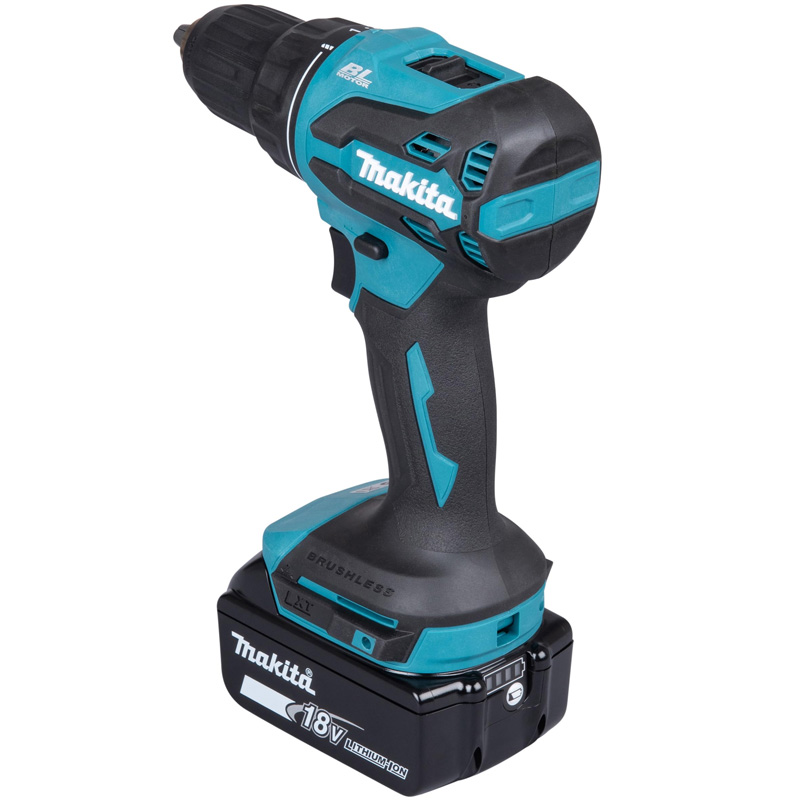 Masina de gaurit si insurubat cu 2 acumulatori Li-Ion LXT 18V, 2x3.0 Ah, BRUSHLESS, tip DDF490RFJ