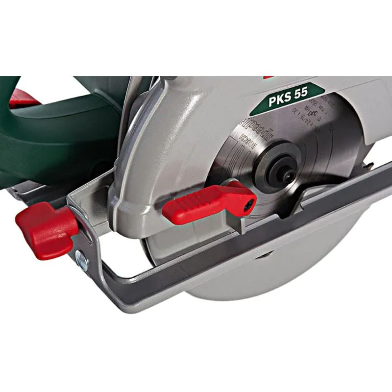 Fierastrau circular, disc 160 mm, 1200W, Bosch PKS 55 A