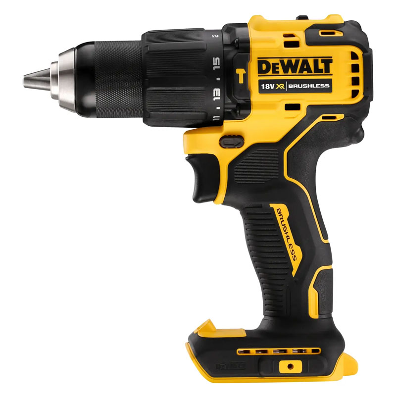Masina de gaurit/insurubat cu percutie, 18V Li-Ion XR 65 Nm, SOLO, DeWalt DCD709N-XJ