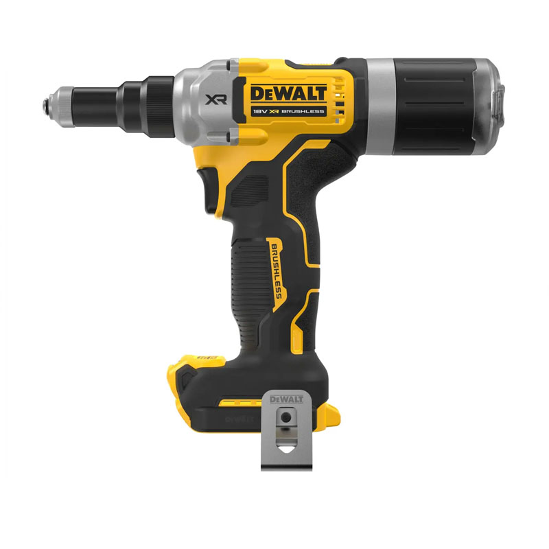 Pistol pentru nituri pop 4.8/6.0/6.4mm cu acumulatori 18V XR, in valiza TSTAK, SOLO, DeWalt  DCF414NT-XJ