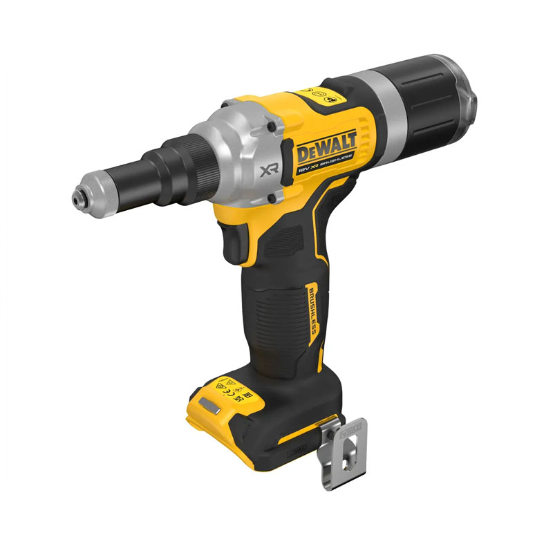 Pistol pentru nituri pop 4.8/6.0/6.4mm cu acumulatori 18V XR, in valiza TSTAK, SOLO, DeWalt  DCF414NT-XJ