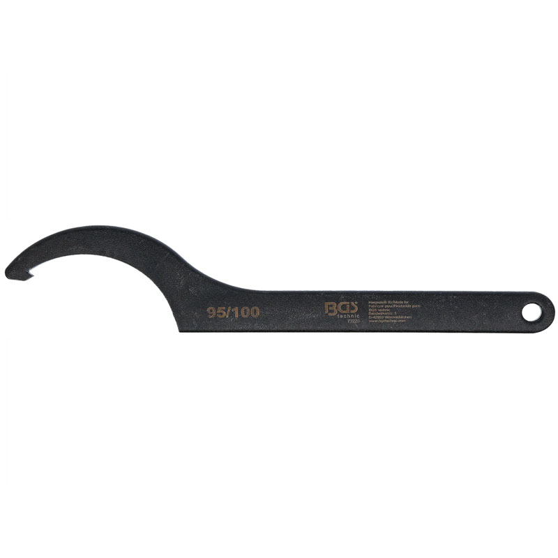 Cheie cu carlig si varf (cioc) de antrenare BGS 95–100 mm, BG-73220