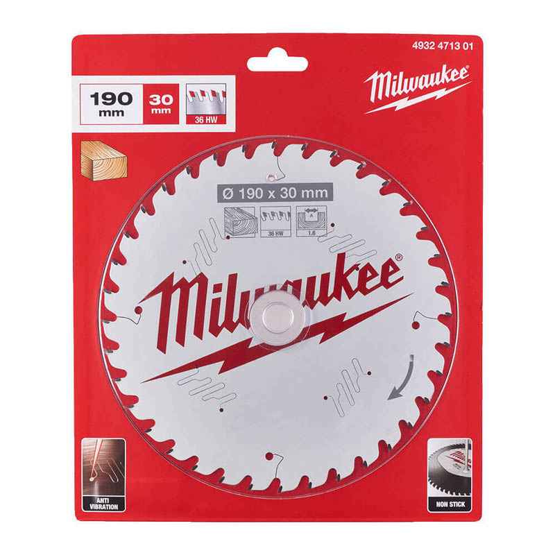 Panza pentru circular de mana 190x36ATB, Milwaukee CSB P W 