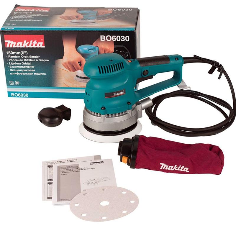 Slefuitor cu excentric MAKITA BO6030, 150 mm, 310 W