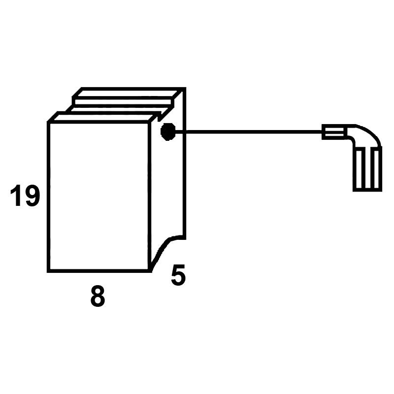 Set perii colectoare pentru BOSCH