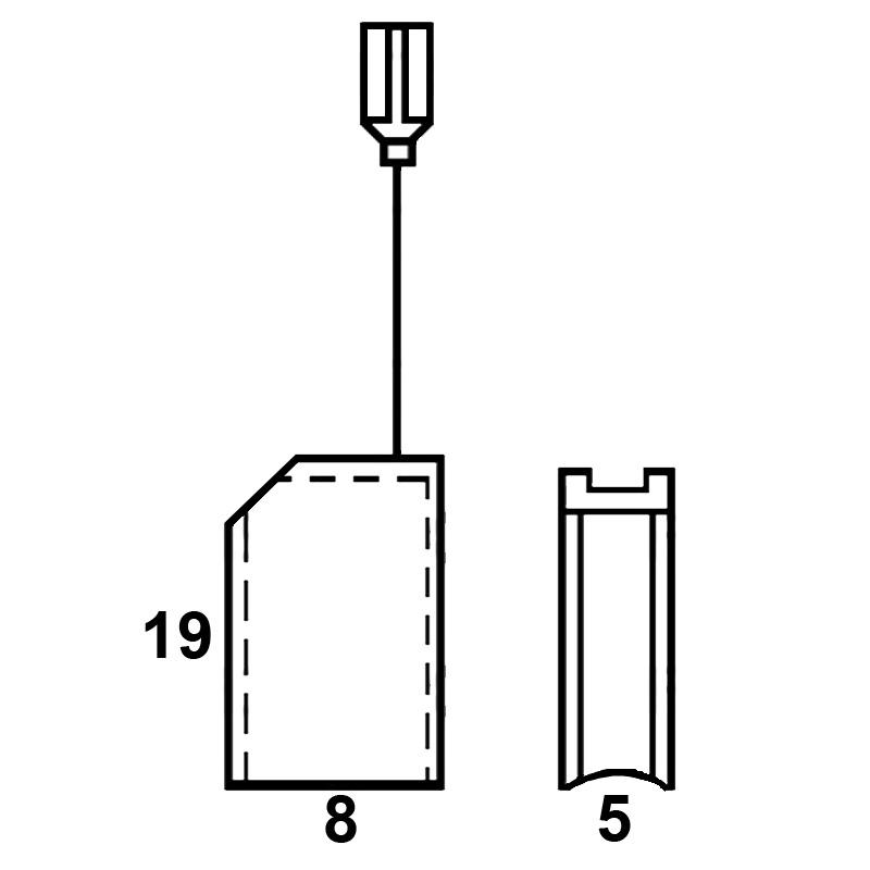 Set perii colectoare pentru BOSCH