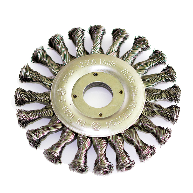 Perie sarma disc otel rasucit 125 mm OSBORN