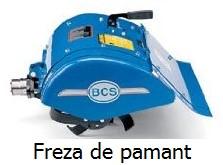 Motocultor tip BCS 740 Power Safe + Freza de pamant 80 cm