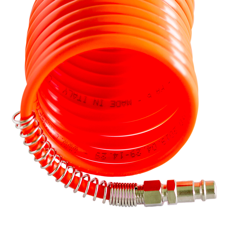 Furtun de aer spiralat 5m, cuple rapide FIAC