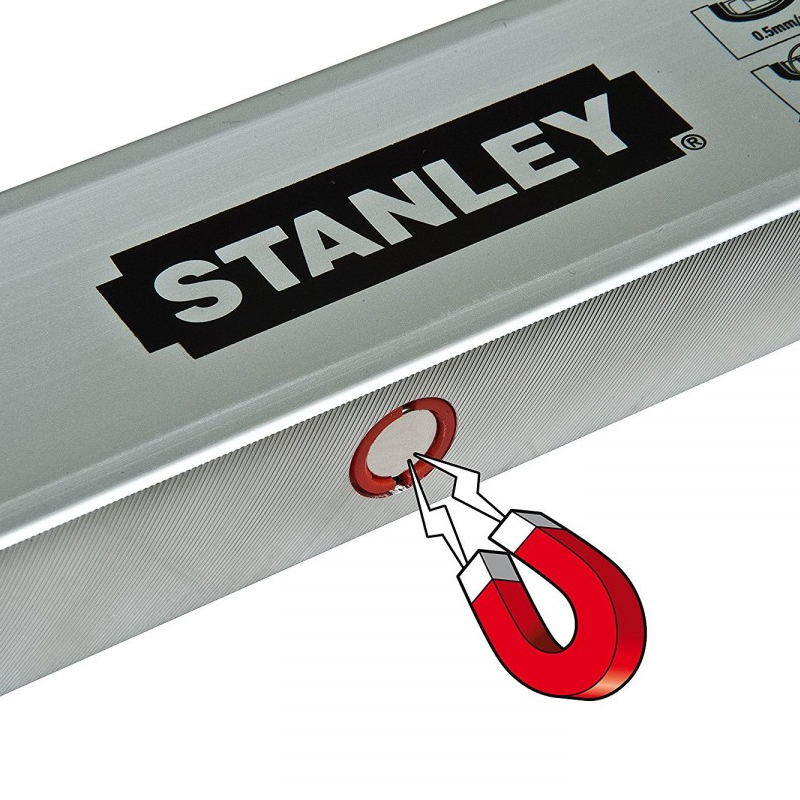 Nivela STANLEY Classic Magnetica 40cm, 2 bule