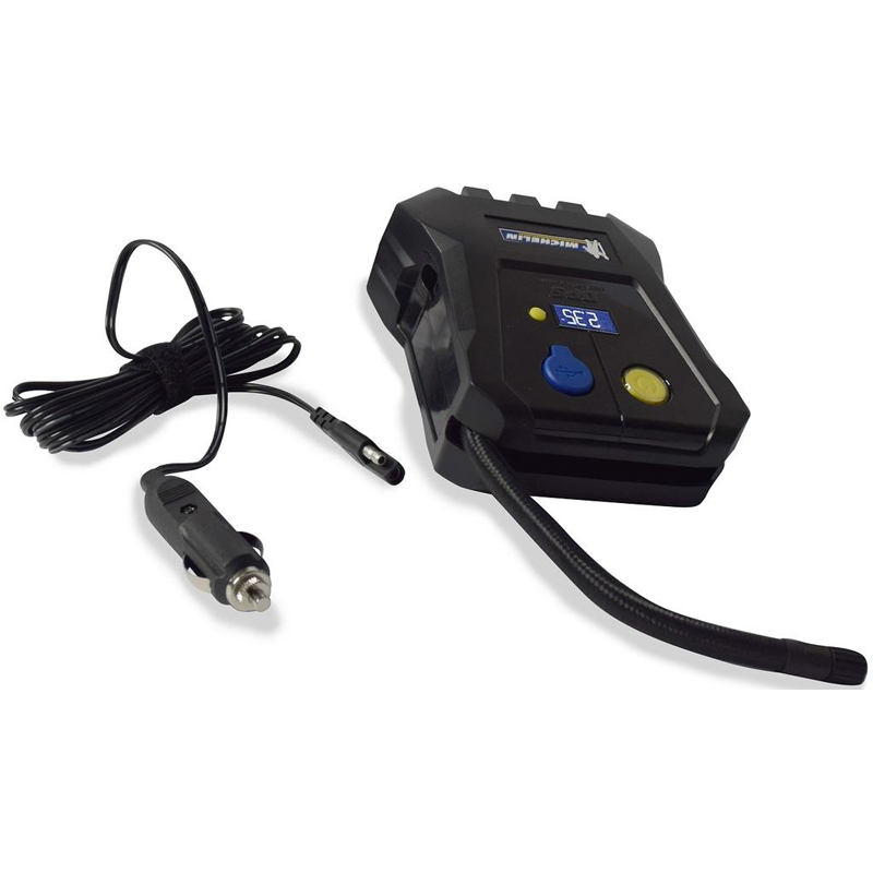 Compresor auto 12V, MICHELIN, manometru digital, priza USB