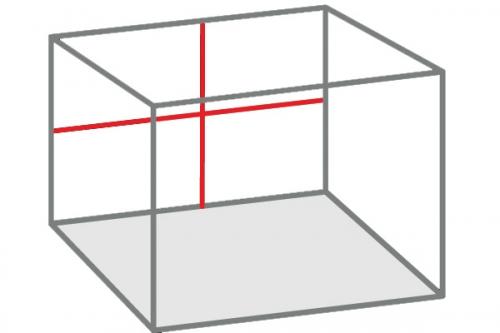 Nivela laser cu linii tip CROSSLINE