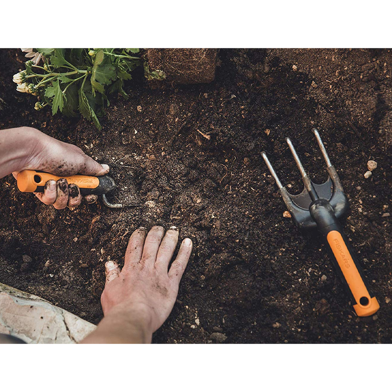 Cultivator (mini-grebla) Fiskars, 250 x 80 mm, 140 g, Premium Planters™