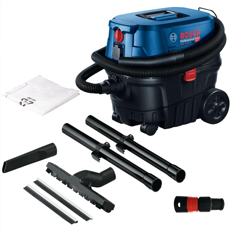 Aspirator uscat/umed BOSCH GAS 12-25 PL - 1350 W, 25 l