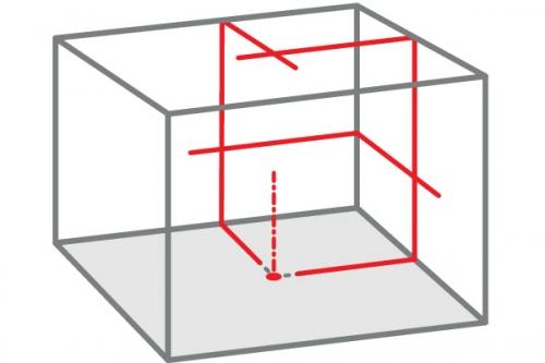 Nivela laser cu linii tip QUBO