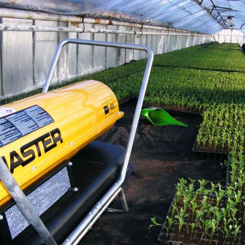 Încălzitor cu motorină MASTER B 100 CED - 29 kW, ardere directă, generator aer cald industrial
