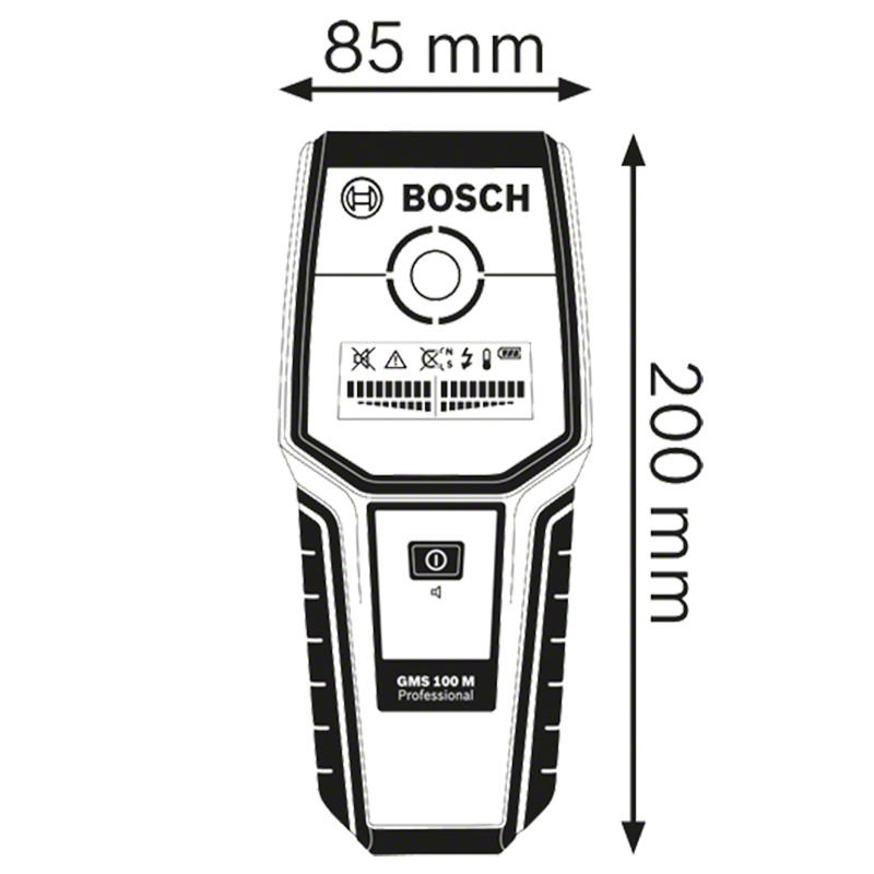 Detector de metal GMS 100