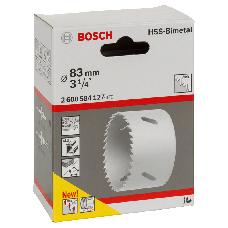 Carota BOSCH HSS-bimetal pentru adaptor standard, 83 mm