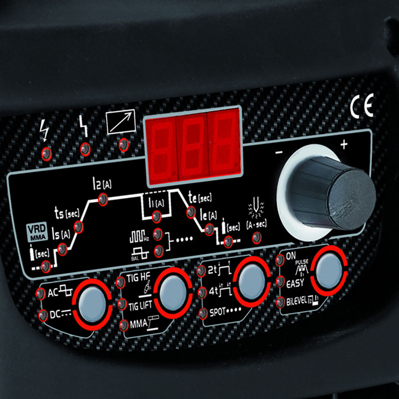 Invertor sudura TIG/WIG tip TECHNOLOGY TIG 222 AC/DC-HF/LIFT VRD