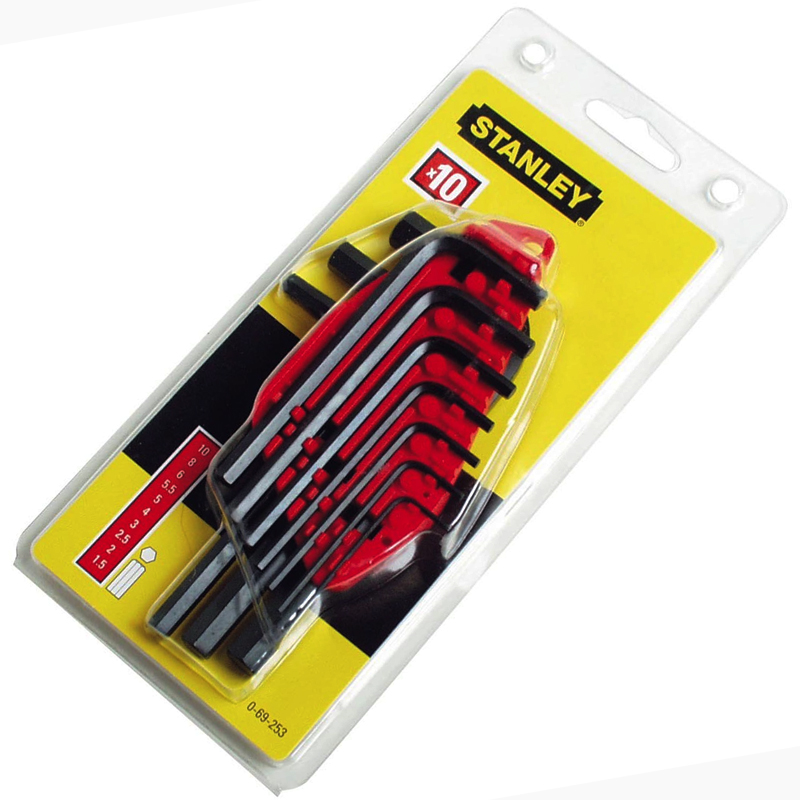 Set 8 chei imbus tip L, 1.5 - 6 mm