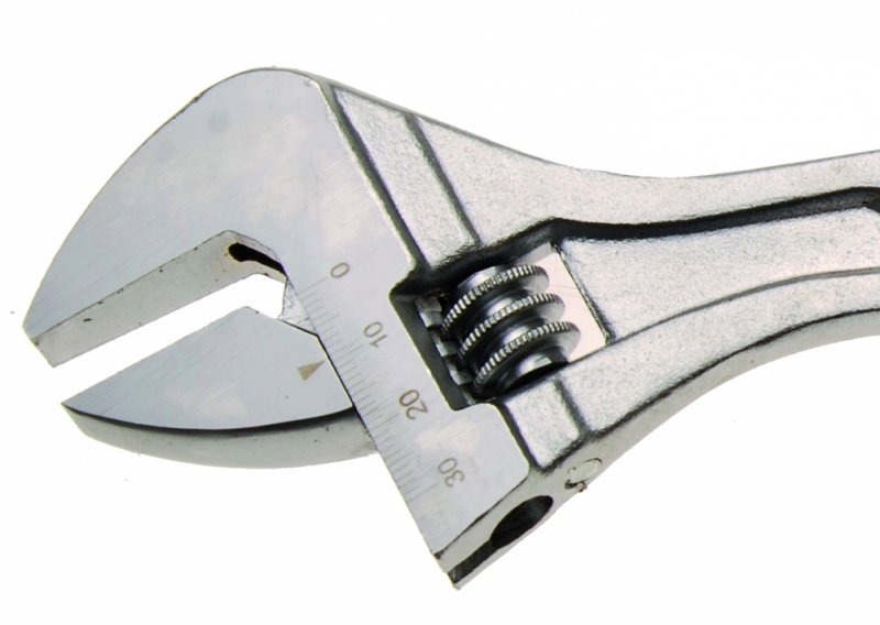 Cheie reglabilă (engleza) cu maner cauciucat, 250 x 31 mm