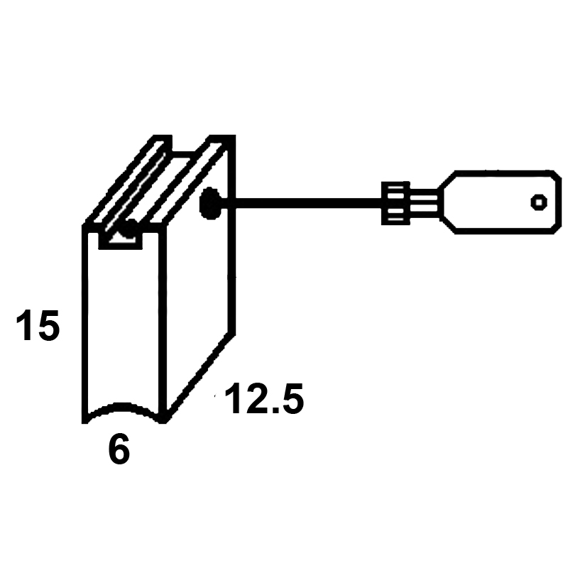 Set perii colectoare pentru METABO