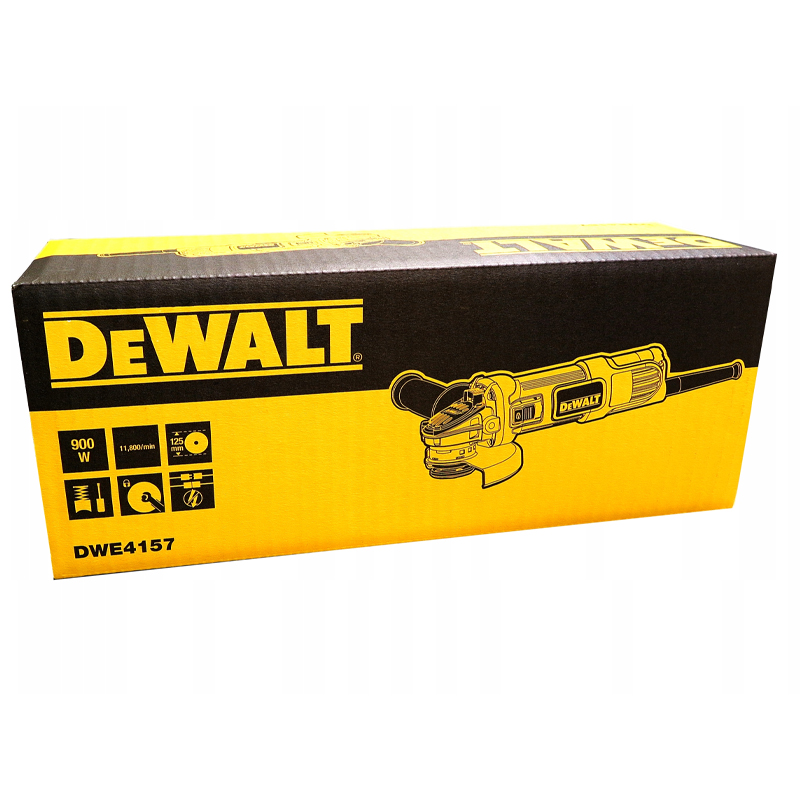 Polizor unghiular DeWALT, 125mm, 900W, 11800rpm, tip DWE4157-QS