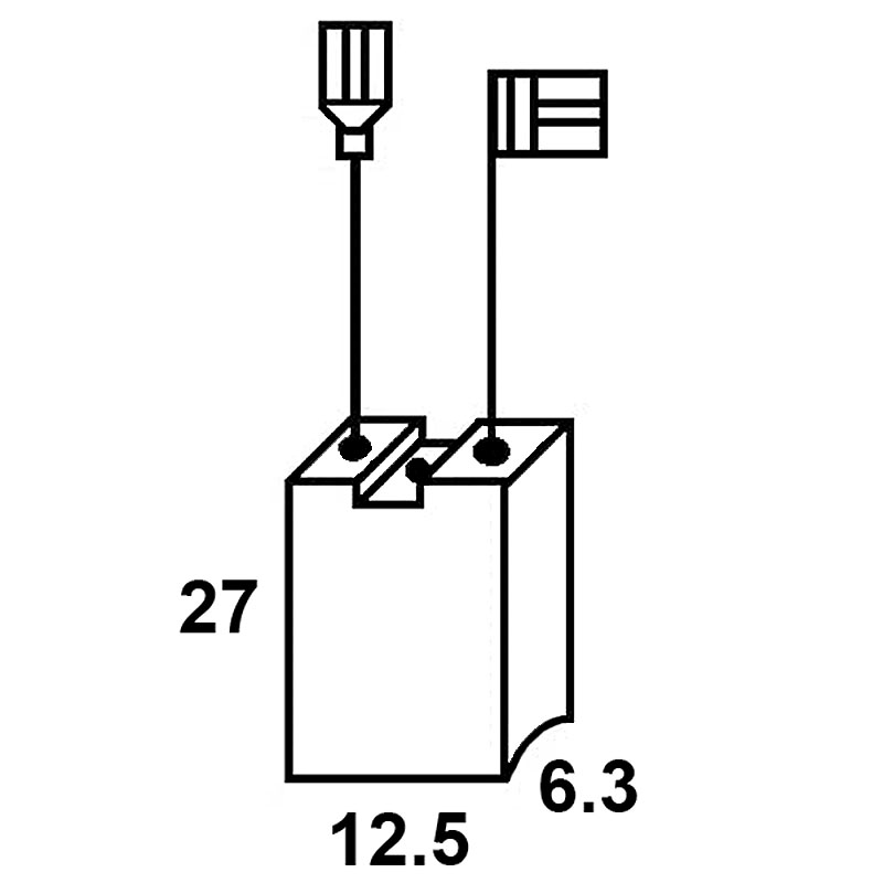 Set perii colectoare pentru BOSCH