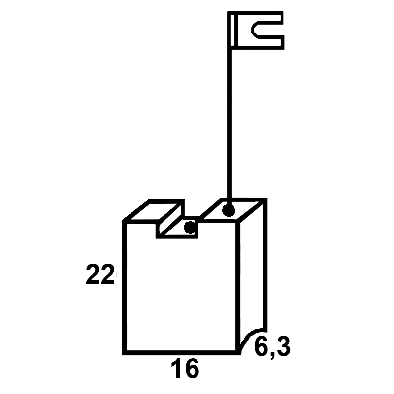 Set perii colectoare pentru BOSCH