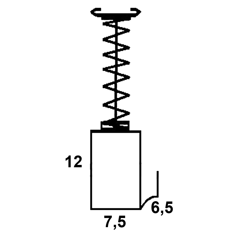 Set perii colectoare pentru HITACHI / HIKOKI