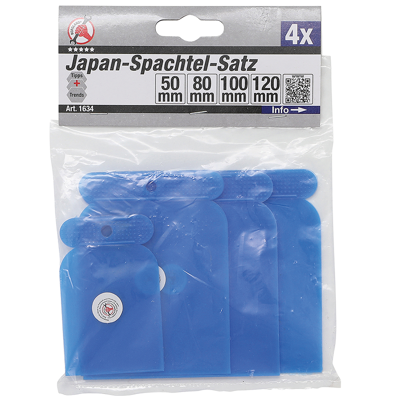 Set spacluri japoneze, 4 buc, plastic