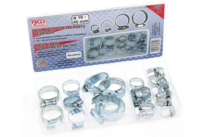 Set coliere Inox, 26 buc.