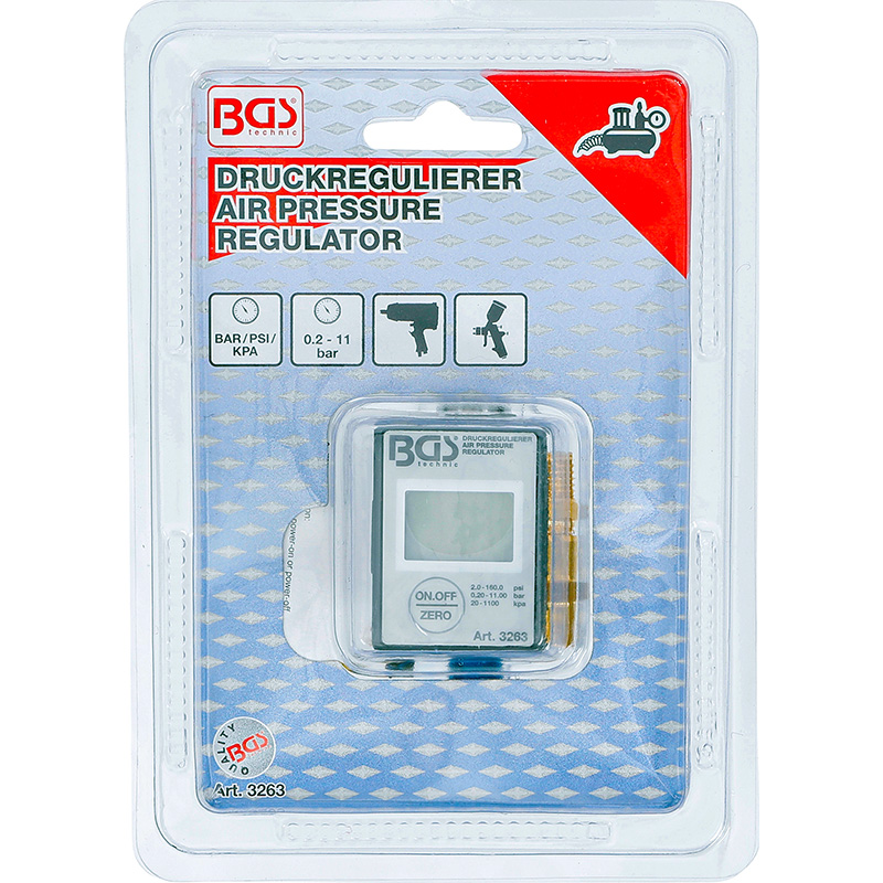 Regulator de presiune digital, 0,275 - 11 bar