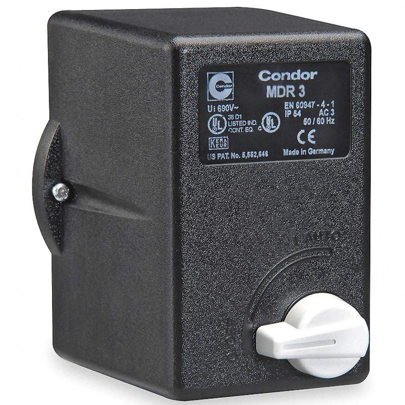 Presostat trifazat Condor MDR3 EA11B 16A, FIAC