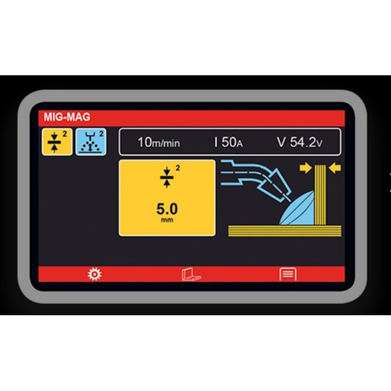 Aparat de sudura multiproces MIG/MAG ELECTROMIG 330 WAVE