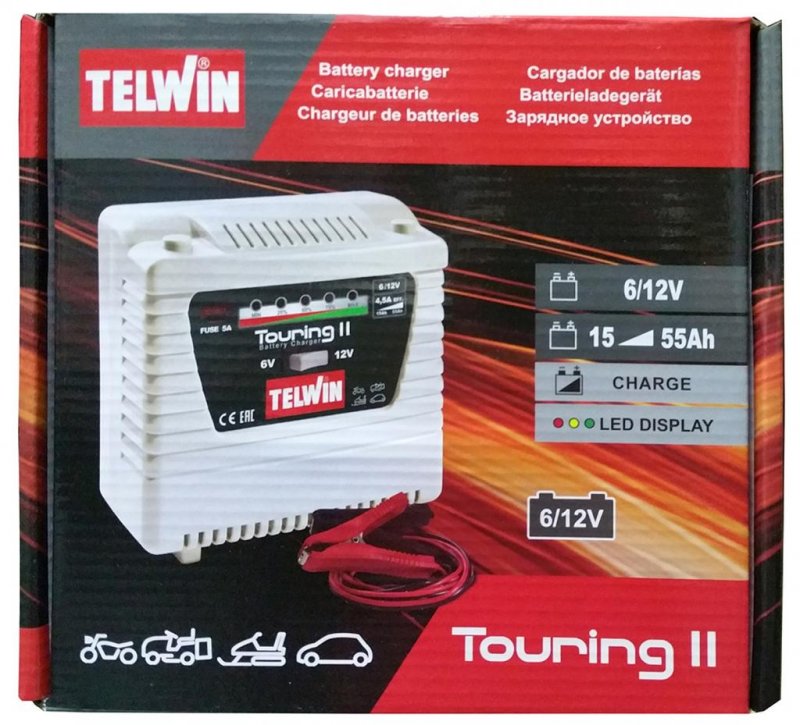 Redresor auto 6-12V cu functie de mentinere TOURING 11