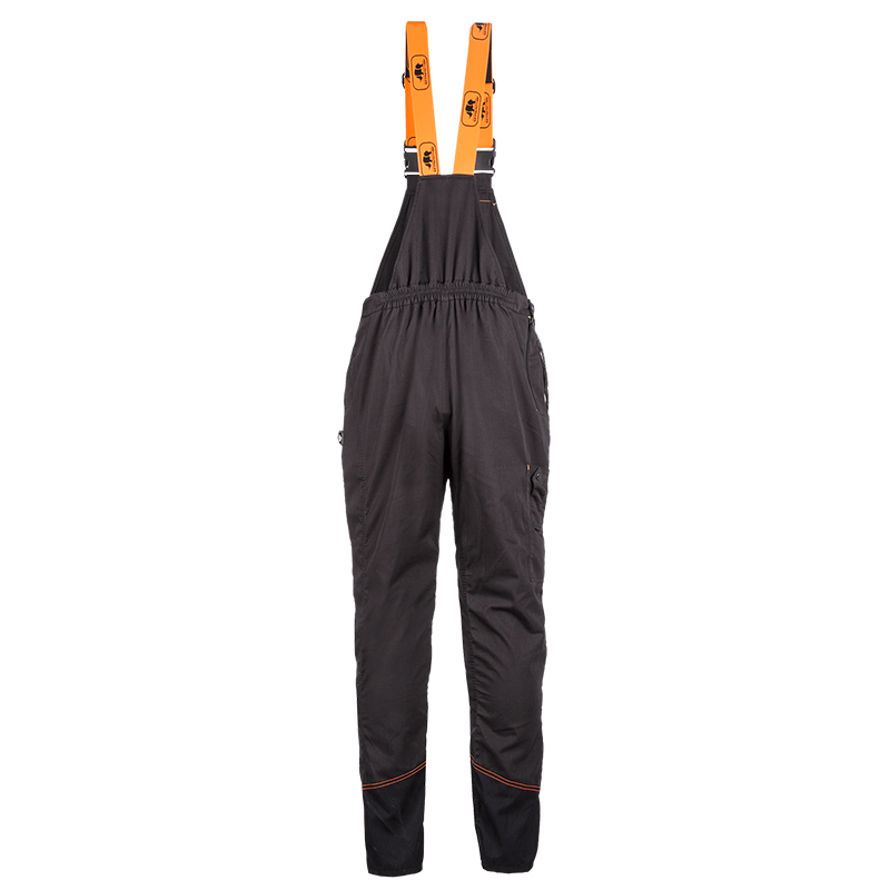 Pantalon cu pieptar de protectie pentru forestieri BASEPRO, marimea XS