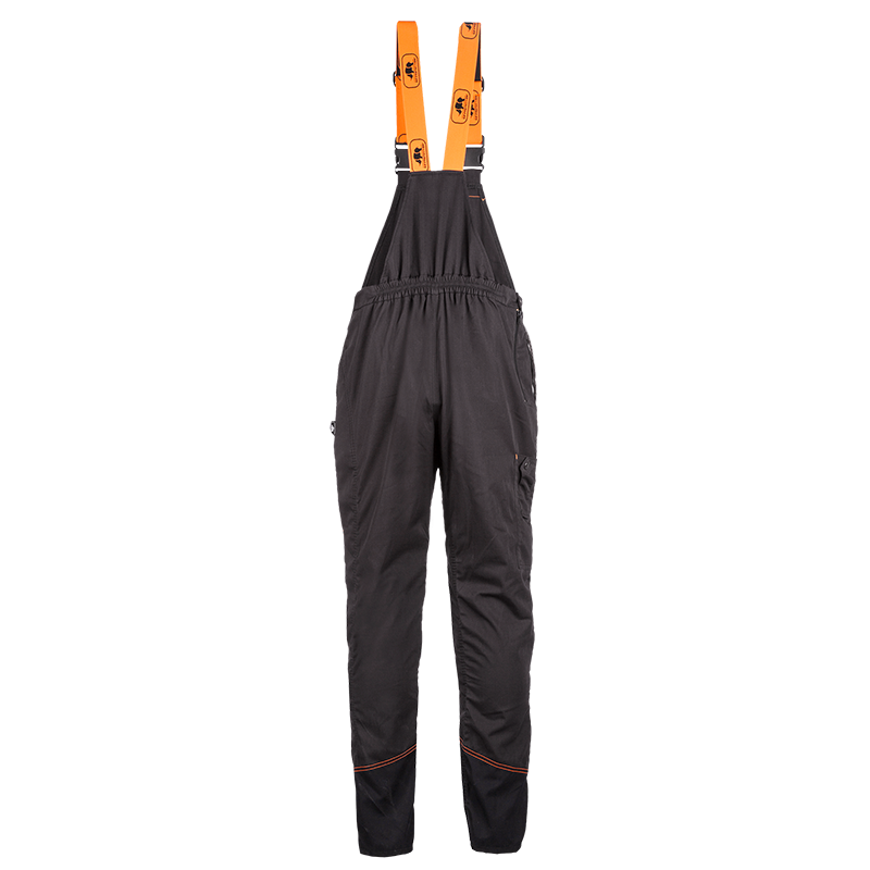 Pantalon cu pieptar de protectie pentru forestieri BASEPRO, marimea XL