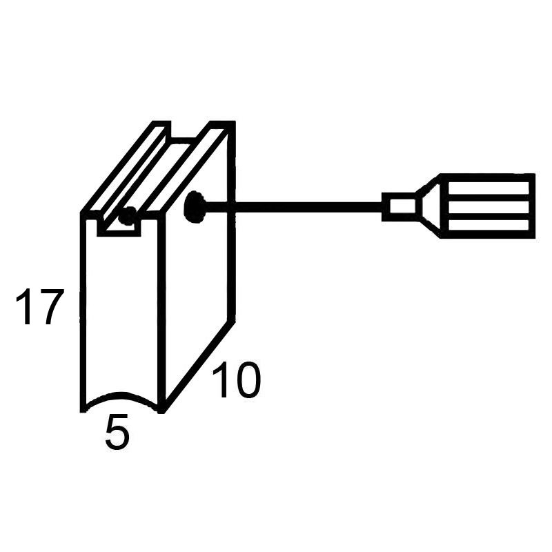 Set perii colectoare pentru polizoare HILTI AG125-S BASIC, AG230-S, DC125S, DCG500-S, DEG500-D, HG500D