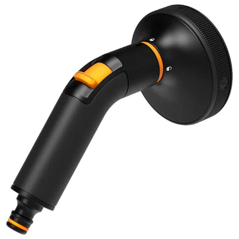 Pistol pentru stropit Fiskars Multi cu 3 jeturi si pulverizare fina