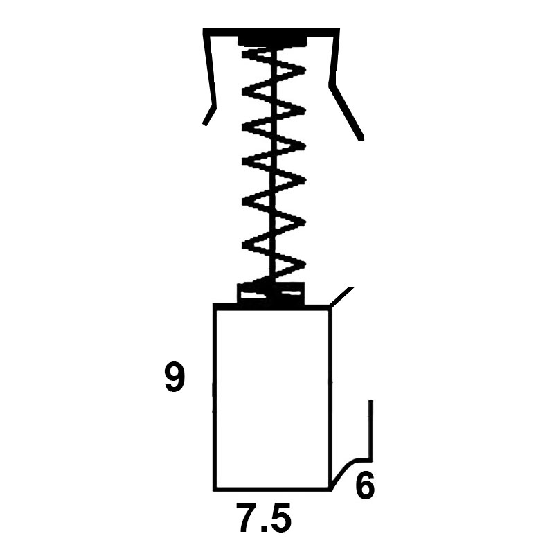 Set perii colectoare pentru BOSCH