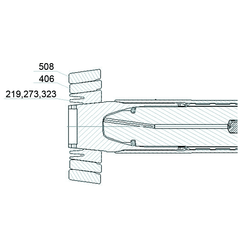 Racheta (ciocan pneumatic) pentru batut tevi T240