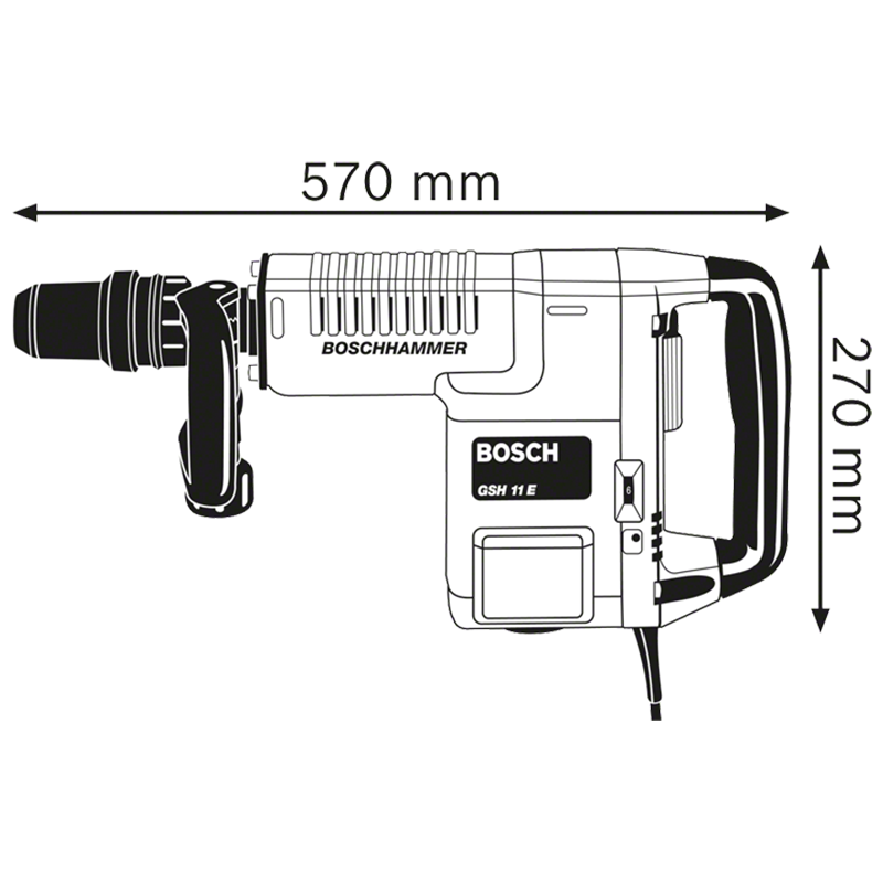 Ciocan demolator SDS-max  GSH 11 E